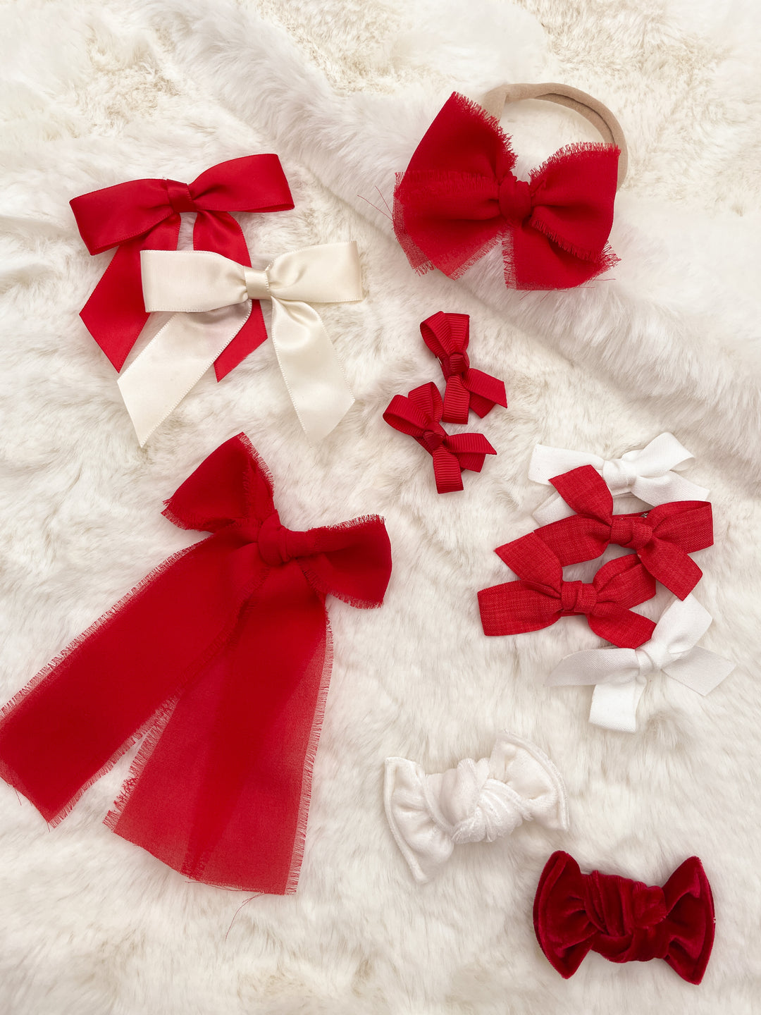 Boucles à cheveux sur pince - Fêtes