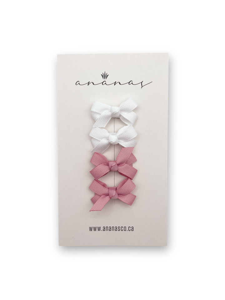 Bouclettes - Blanc/Rose