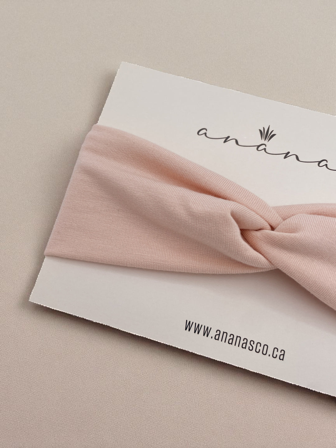 Bandeau croisé en bambou